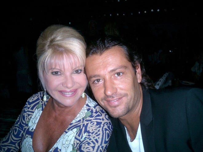 Ivana Trump and Rossano Rubicondi are shown here during New York Fashion Week in 2007. Palm Beach Daily News file photo