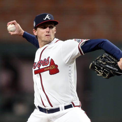 Braves reliever Kyle Wright tossed 4 2/3 innings a