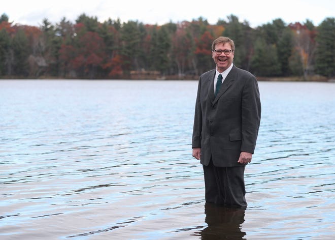 I make it a point to get outside every day, and if I can, I like to be near or in the water. I don't know why I thought wearing a suit would be a good idea for this photo shoot -- I never wear a suit in real life.