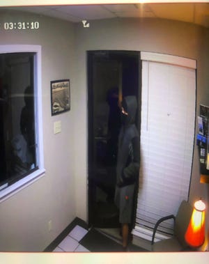 Crime Stoppers is seeking information on this unknown male who entered KMOC radio station and pointed a gun at an employee on Oct. 21.
