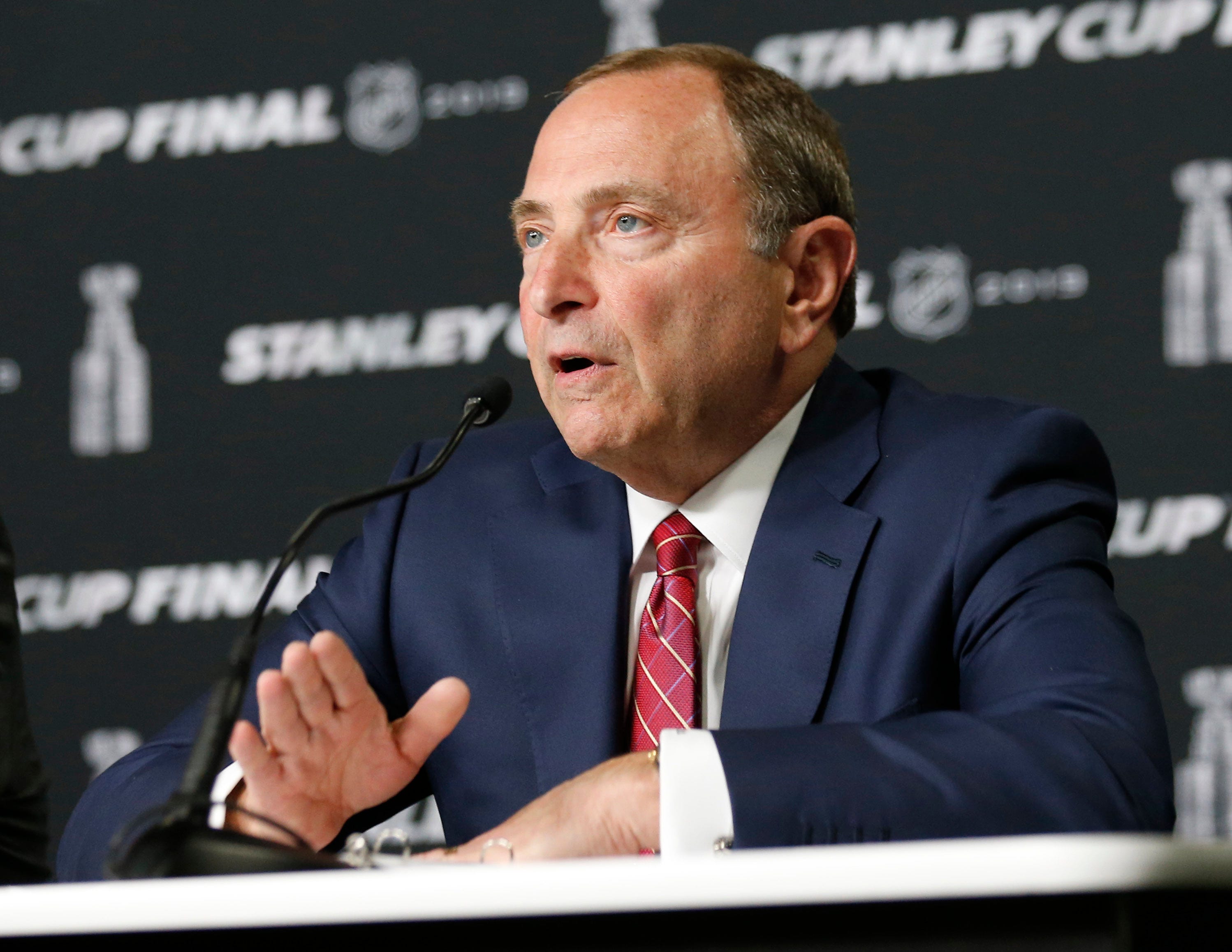 NHL commissioner Gary Bettman non-committal on punishments for Stan Bowman, others