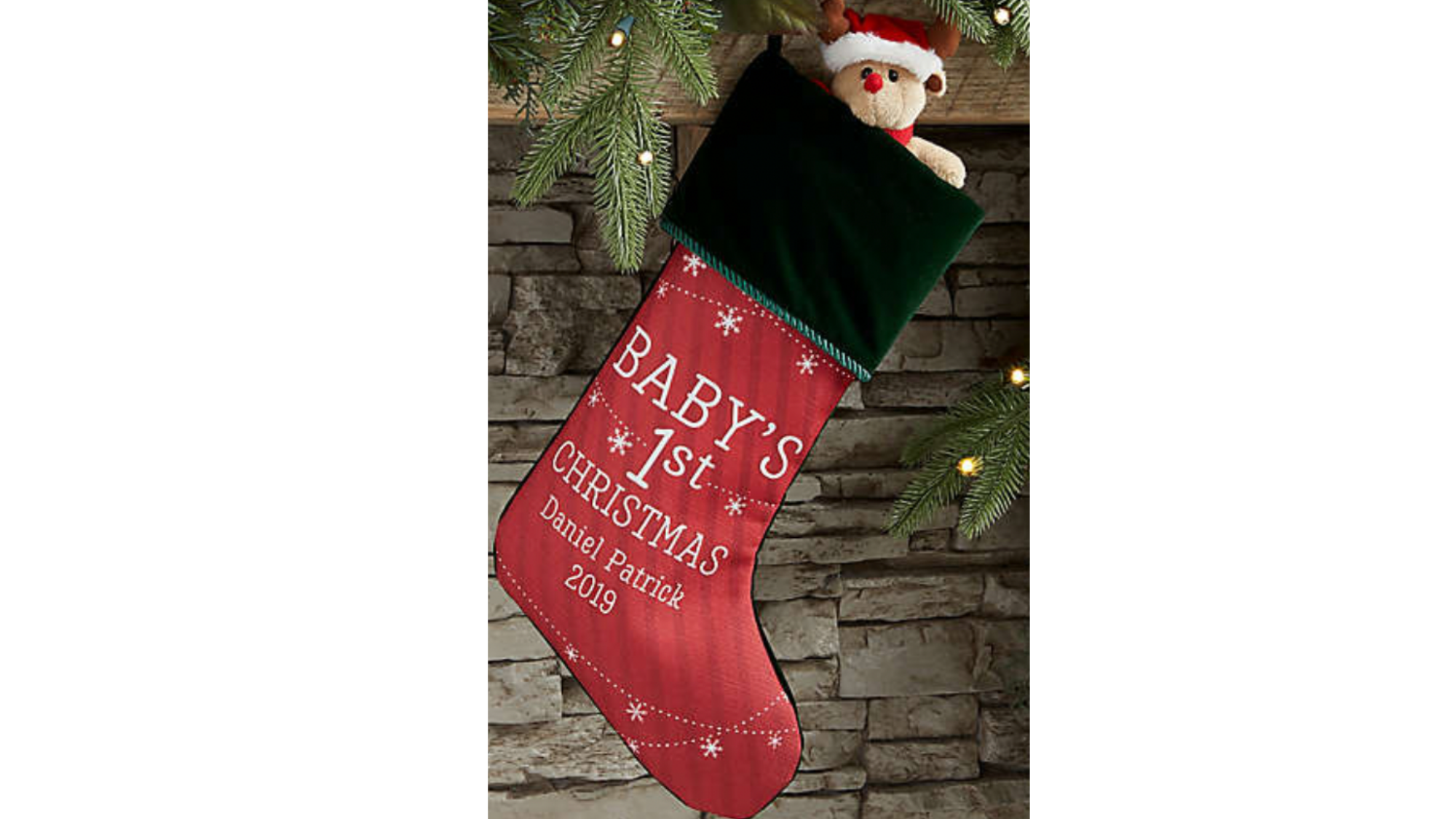 Holiday Christmas Plush Soft Stocking Decor *YOU PICK STYLE* Kids/Boys/Girls 