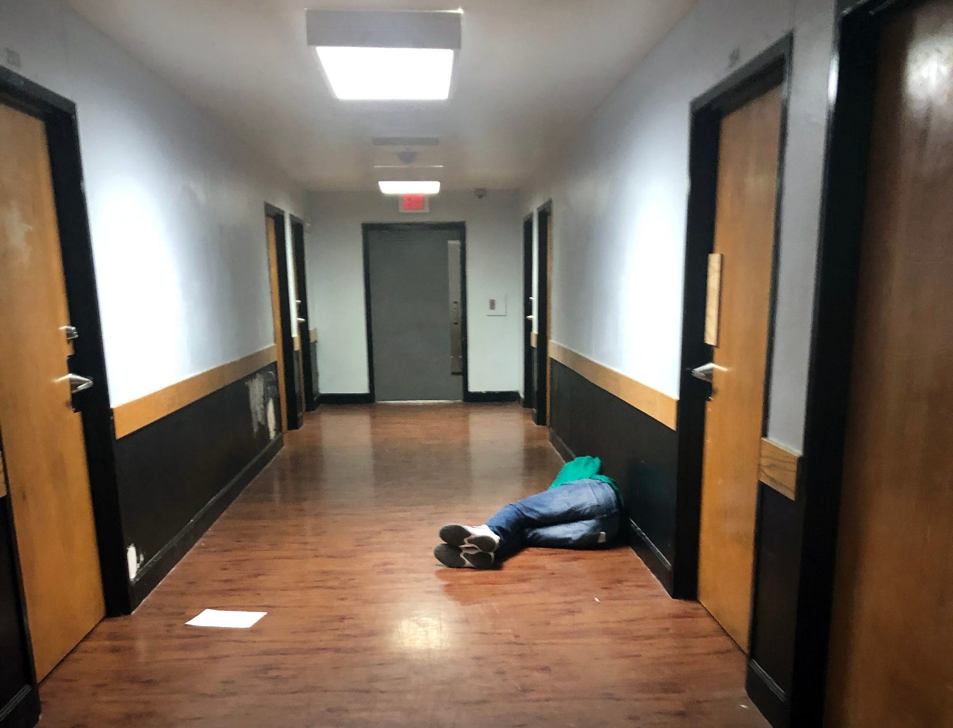 An adult visitor shared photos of a locked facility in Arkansas where the state of North Carolina sends children who need mental health care — or who don't, but lack a foster care placement bed. In this Piney Ridge center, the children's rooms are reportedly locked during the day and they sometimes lie on the floor in the halls.