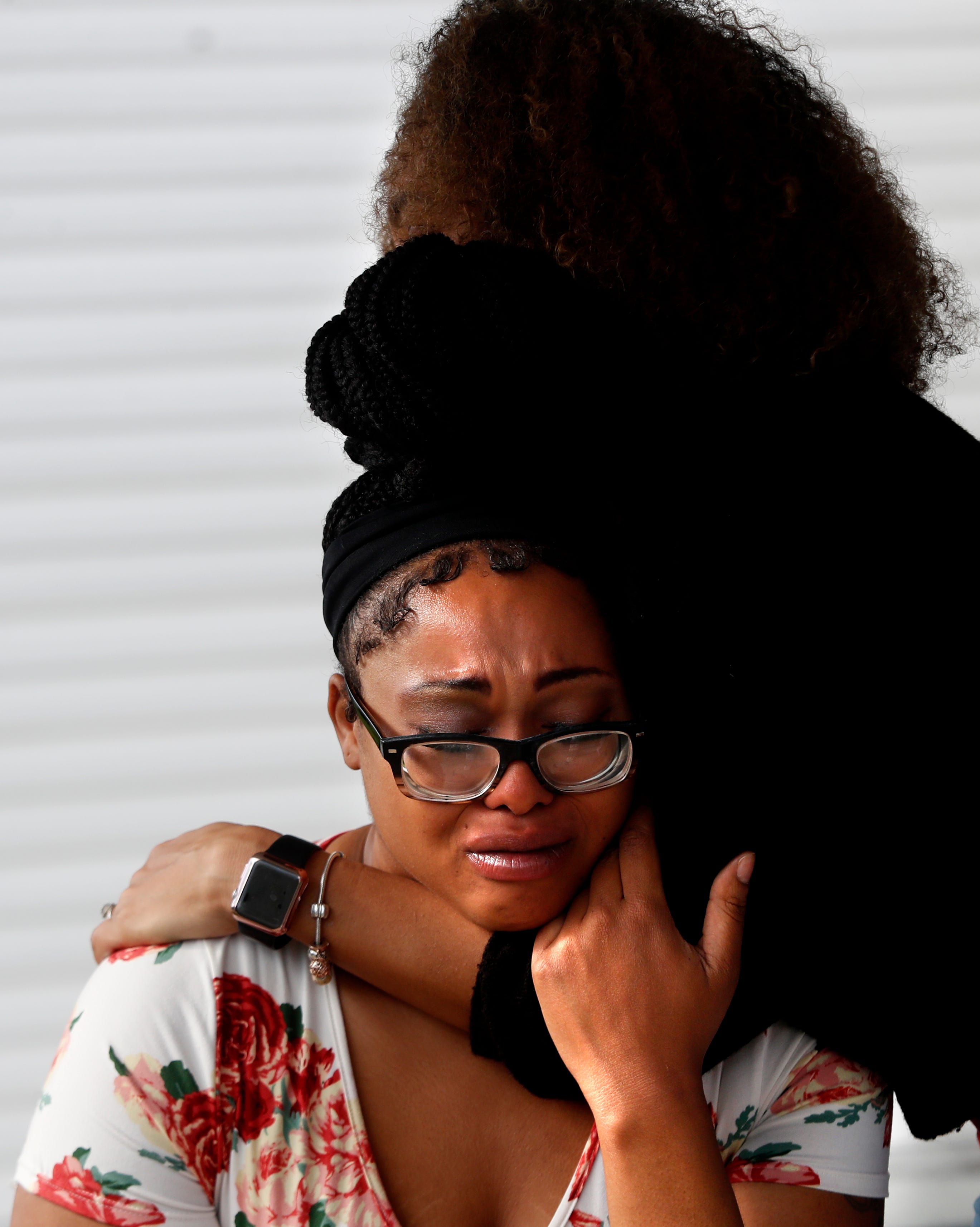 Chauweda Smith, a social worker and founder of Total Life Counseling, talks with Iesha Hensley during one of their sessions when she gets emotional. Smith's organization, which is contracted by numerous organizations in the city, is one of the prominent trauma counseling centers in the West End. 
Oct. 26, 2021