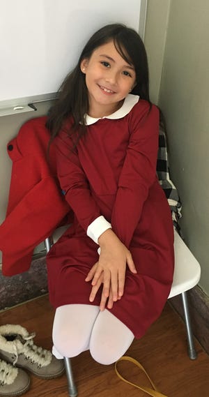 Claire Taranto, an Ascension Parish student, recently finished filming the upcoming Hallmark Christmas movie "Every Time A Bell Rings."