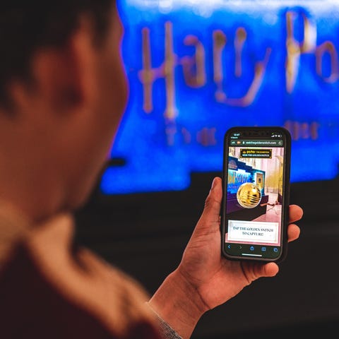 Prior to the launch of 'Harry Potter: The Exhibiti