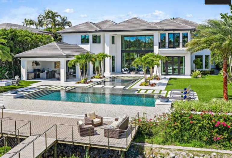 Who renovated the florida island house?
