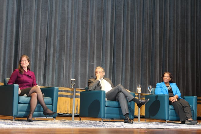 Leaders of five colleges and universities spoke at a panel Wednesday about higher education in Nashville.