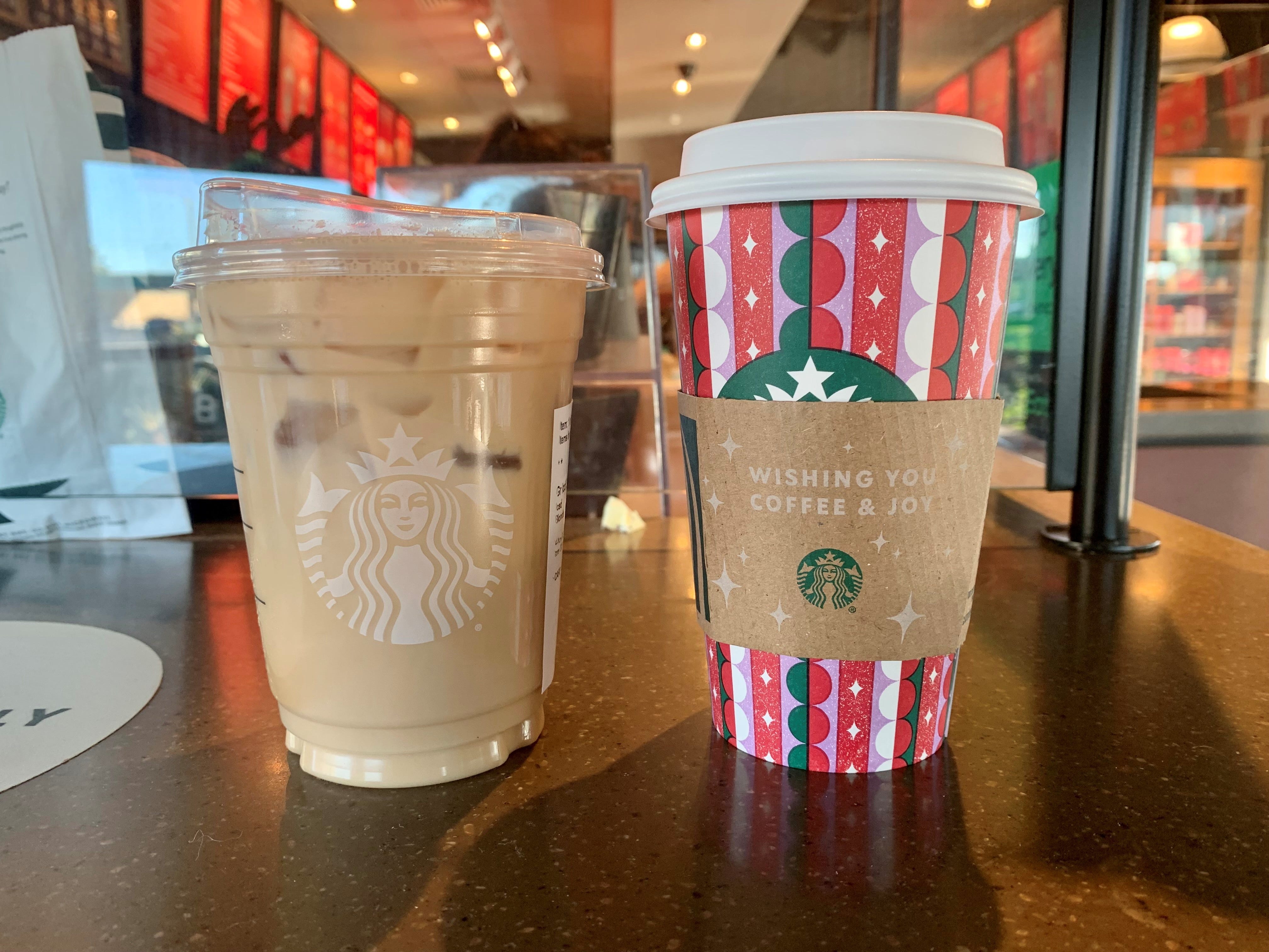 best cold decaf drinks at starbucks
