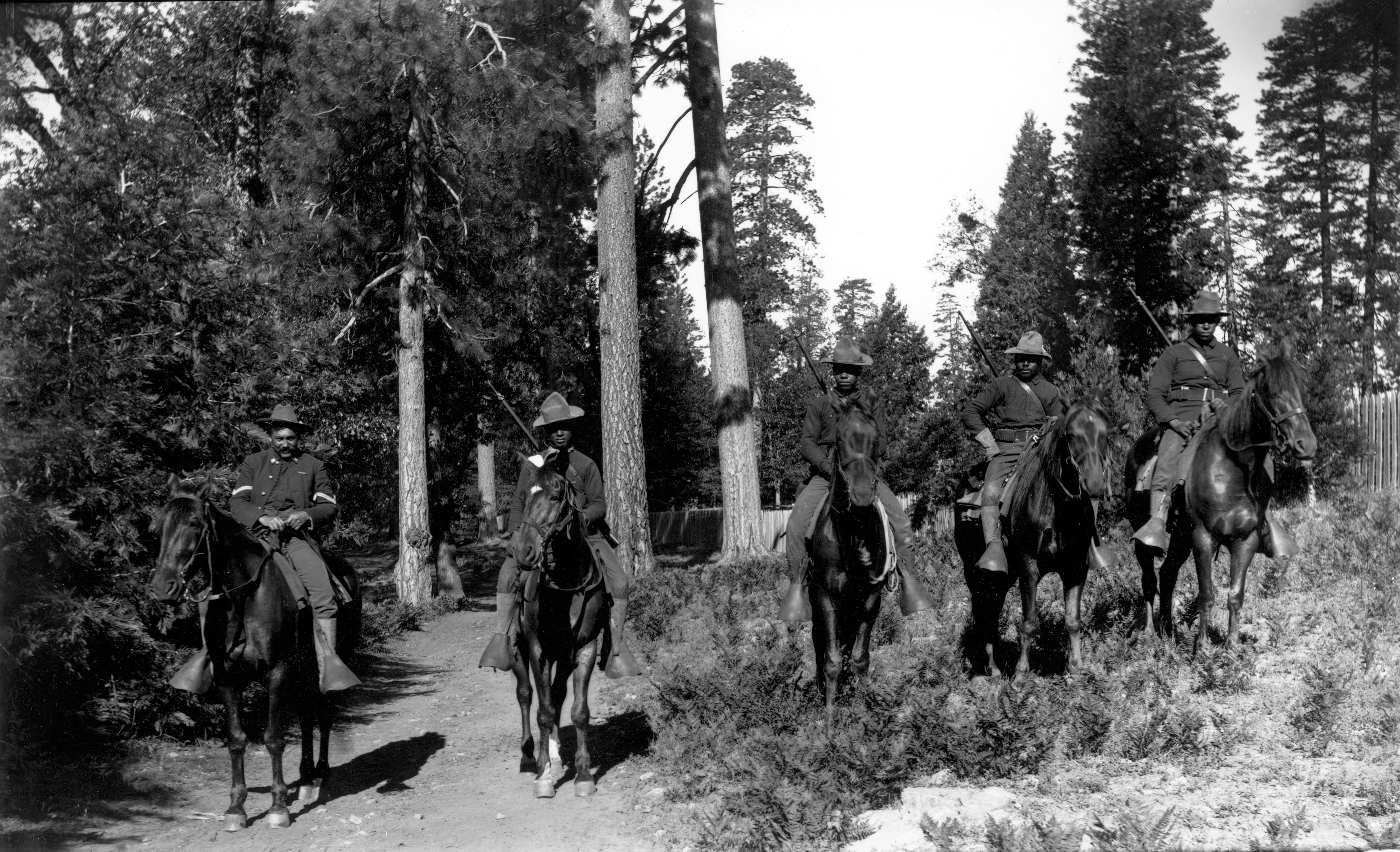 parks wouldn't what they are without Buffalo Soldiers