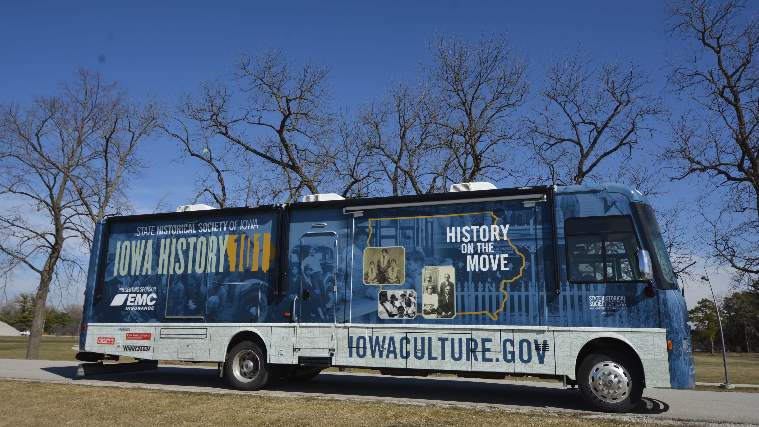Mobile museum hits the road, packed with centuries of Iowa history