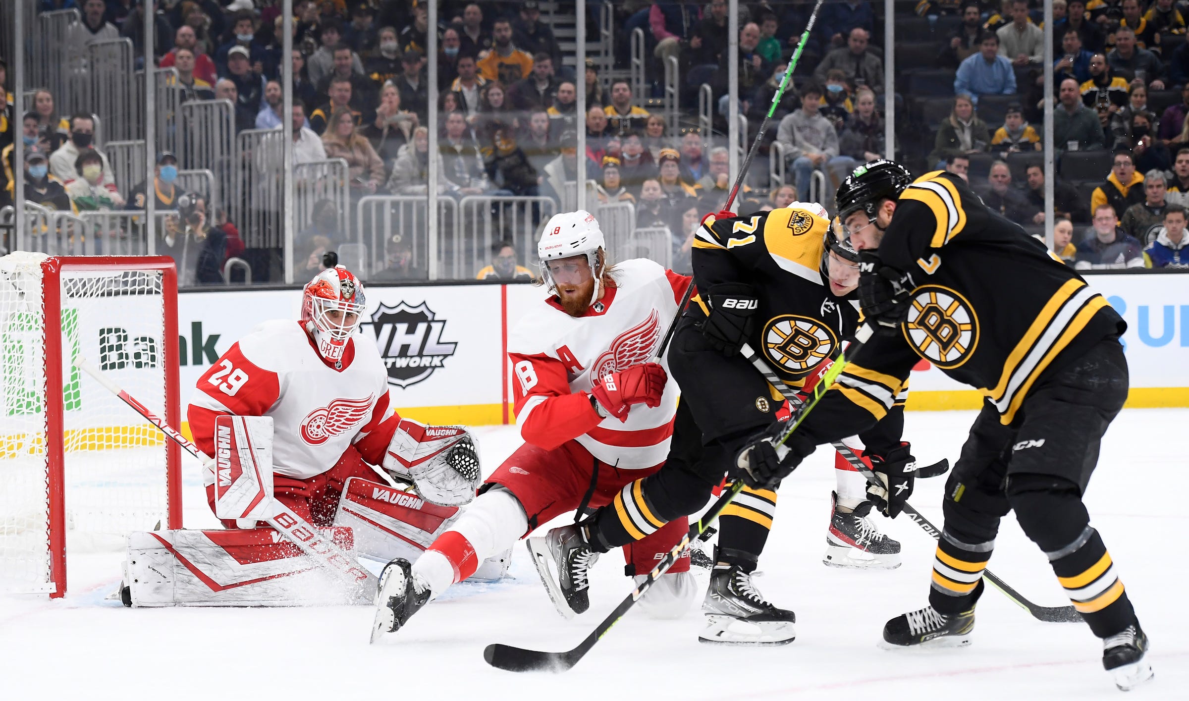 Detroit Red Wings suffer 5-1 defeat at Boston Bruins
