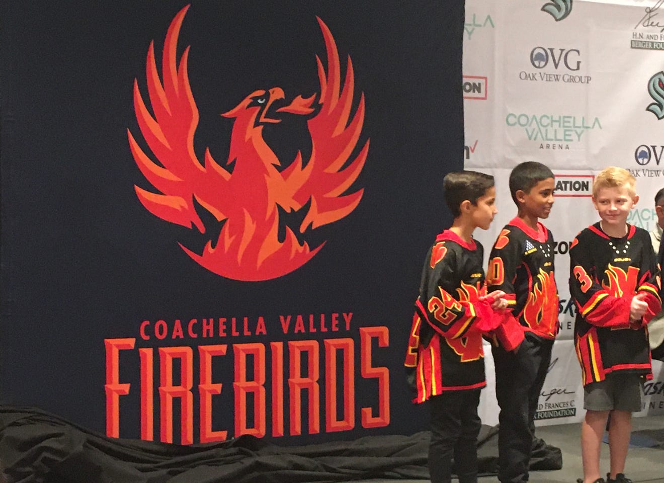 Coachella Valley Firebirds New hockey team name, logo, colors revealed