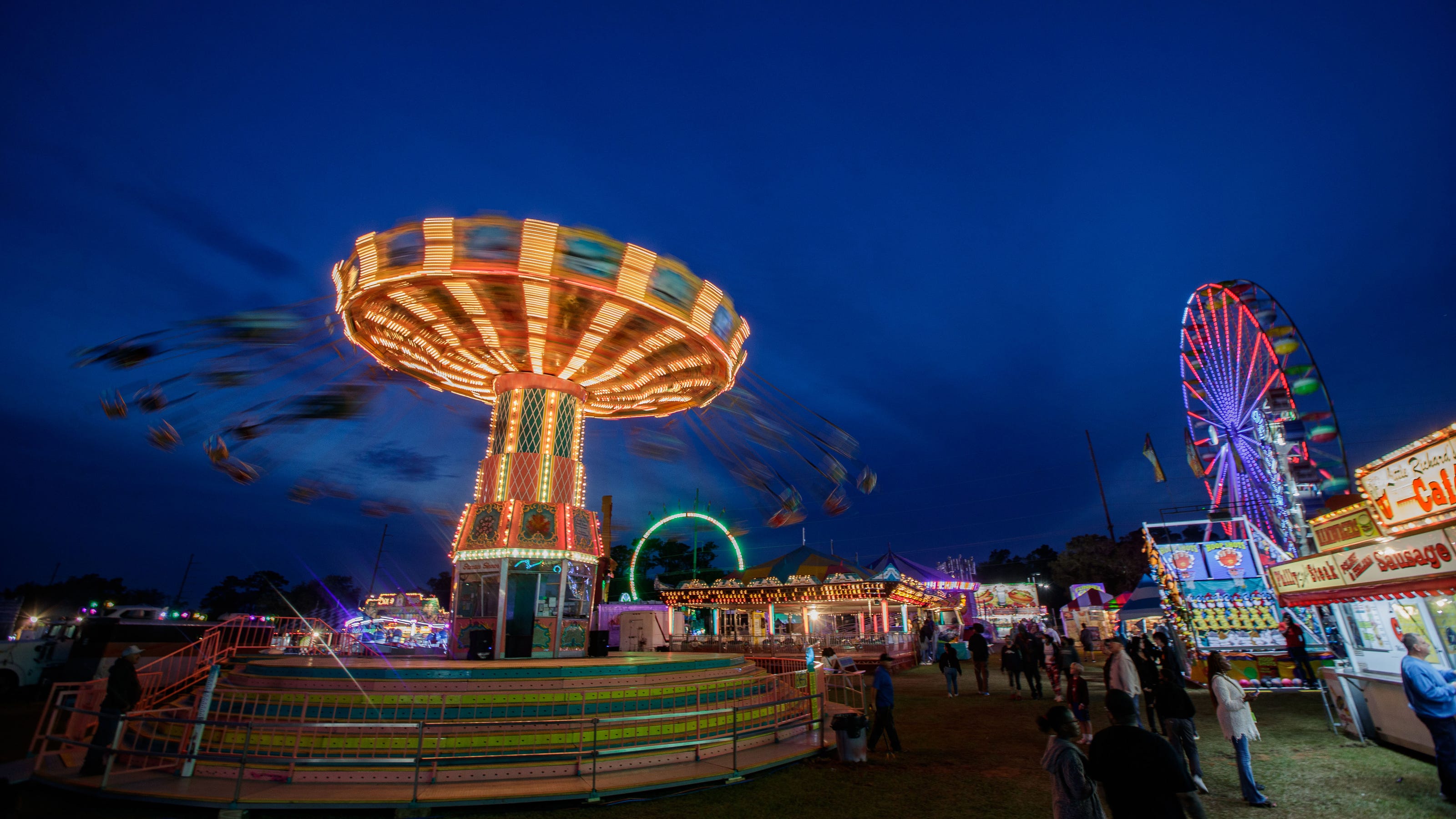 North Florida Fair in Tallahassee Times, events, alcohol. Four things