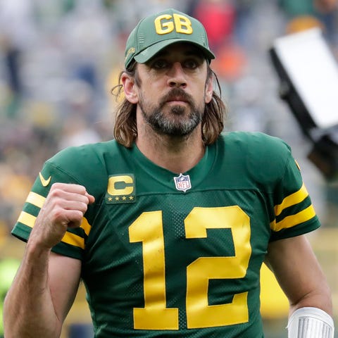 Green Bay Packers quarterback Aaron Rodgers