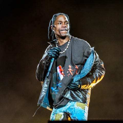 HOUSTON, TEXAS - NOVEMBER 05: Travis Scott perform