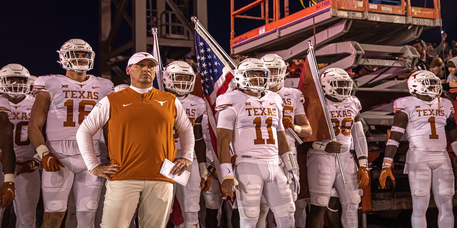 Longhorn Football Schedule 2022 Football: Big 12 Sets Dates, Locations For Texas 2022 Conference Games