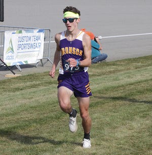 Ashton Wells of Bronson finished 34th overall at the state finals on Saturday at MIS.