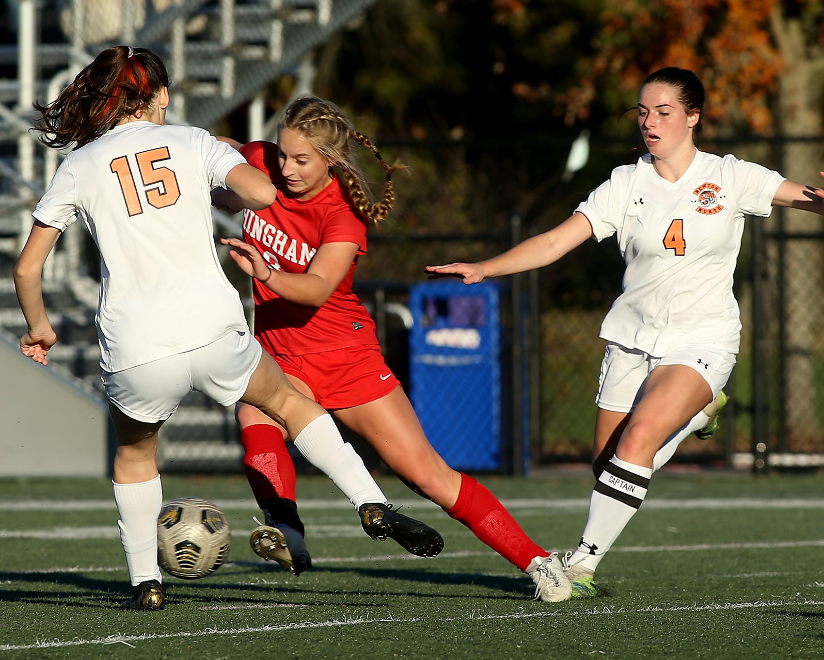 Hingham Youth Soccer sent two teams to the MTOC