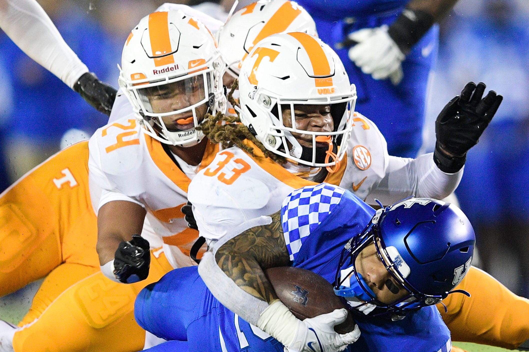 Tennessee vs. Kentucky football video highlights, final score