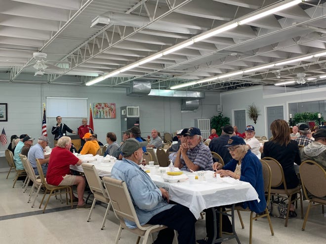 Each month in Powell, about 100 veterans will come together for breakfast and fellowship.