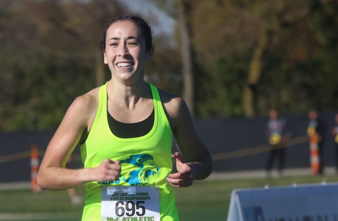Gahanna Lincoln senior Alyssa Shope won the Division I state girls cross country championship, finishing in 17:32.1 on Nov. 6 at Fortress Obetz. She also won the 3,200 meters in the state track and field meet last spring.