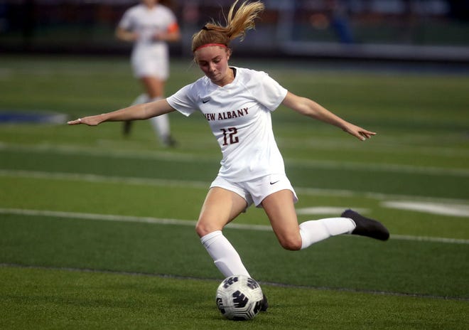 New Albany's Carolyne Young was named OCC-Capital Division Player of the Year.