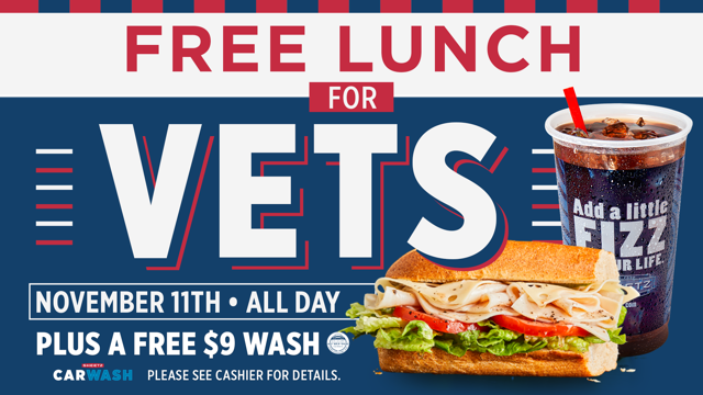 Veterans Day 2021: Free meals and deals for military, veterans around Fayetteville