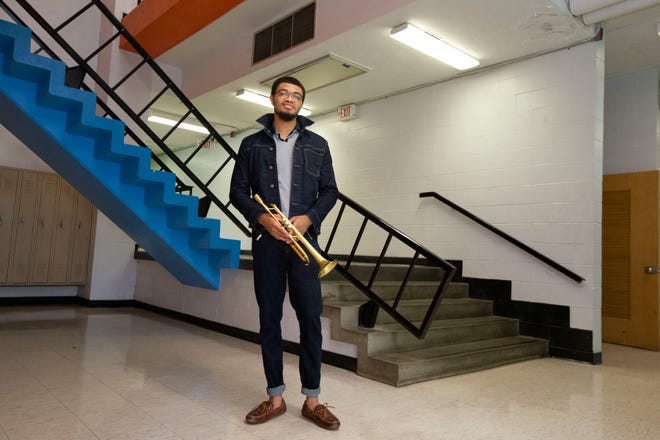Miles Smith is passionate about sharing his love of jazz with students.