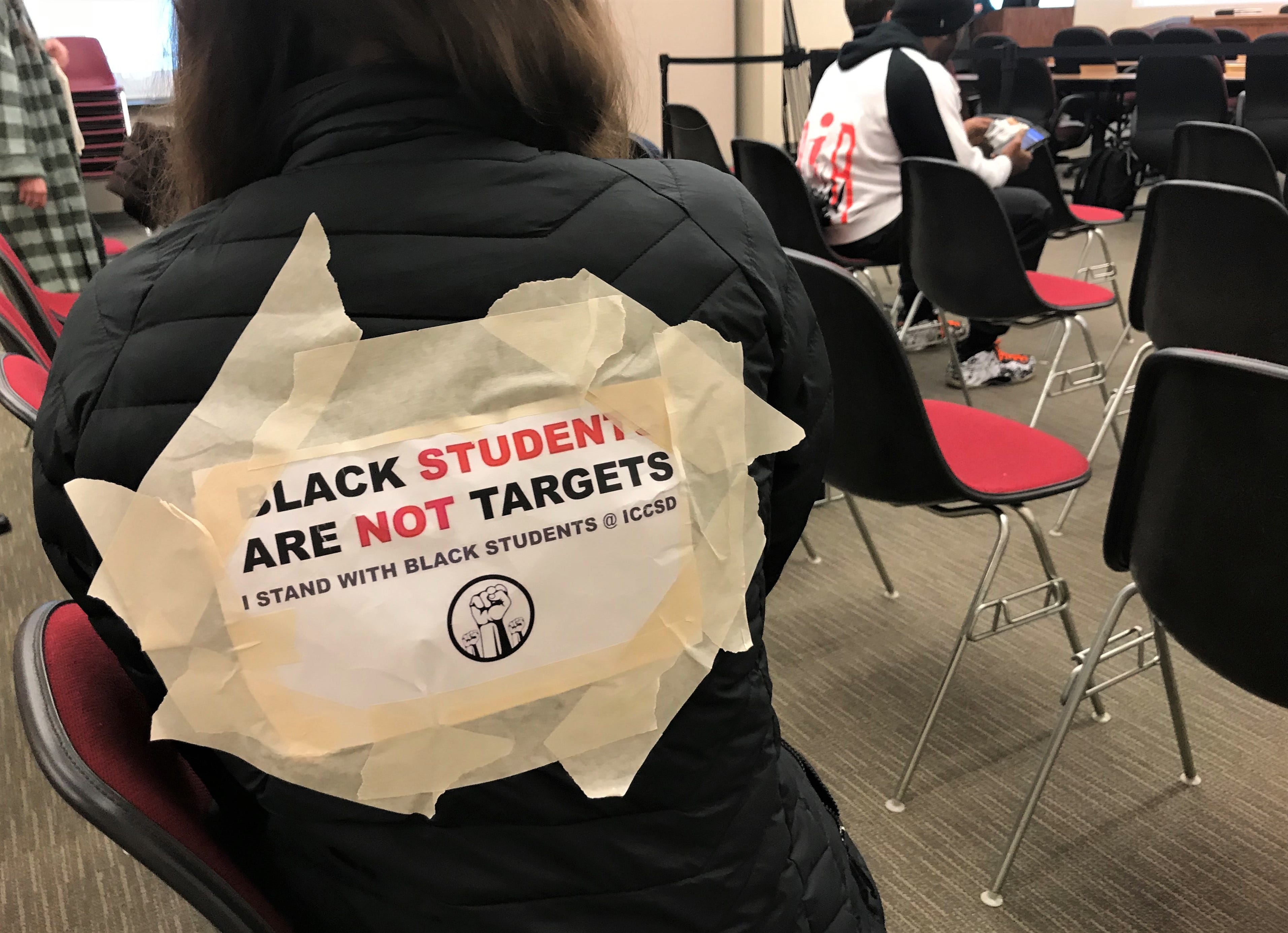 Iowa City students rally for change following racist social media post