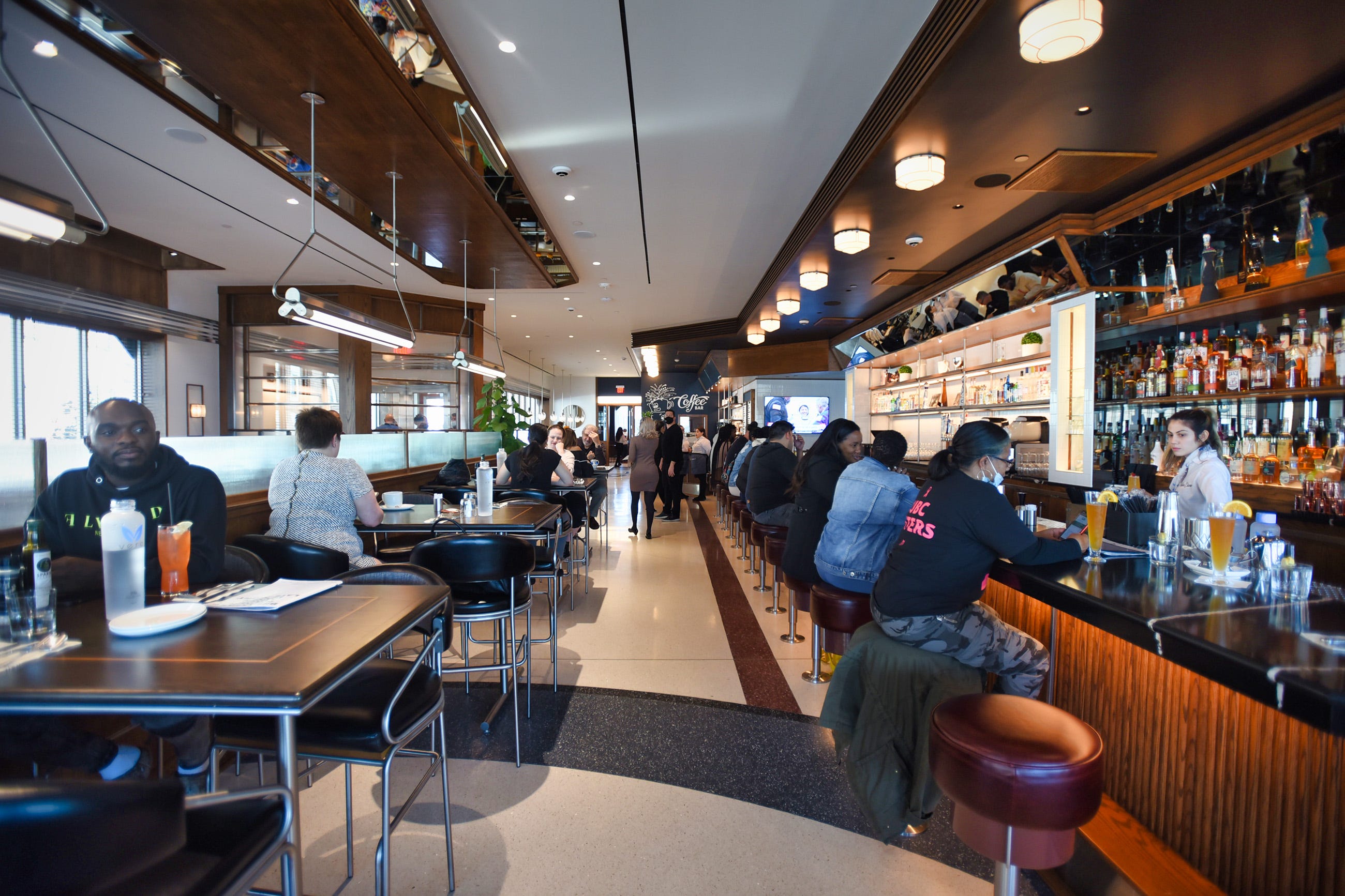 Tops Diner in East Newark NJ Look inside after 10million rebuild