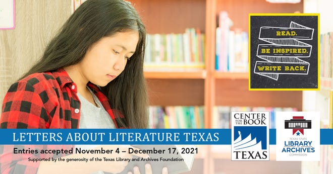 Students Invited to Participate in 2021-2022 Letters About Literature Texas Competition