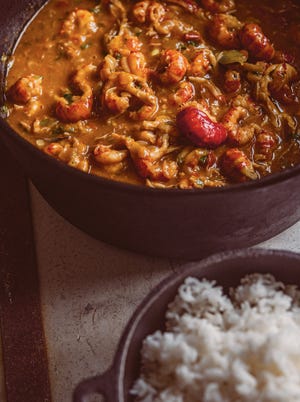 In "Mosquito Supper Club," chef Melissa M. Martin shares the Cajun food of her youth, like crawfish étouffée. (Courtesy Artisan Books)