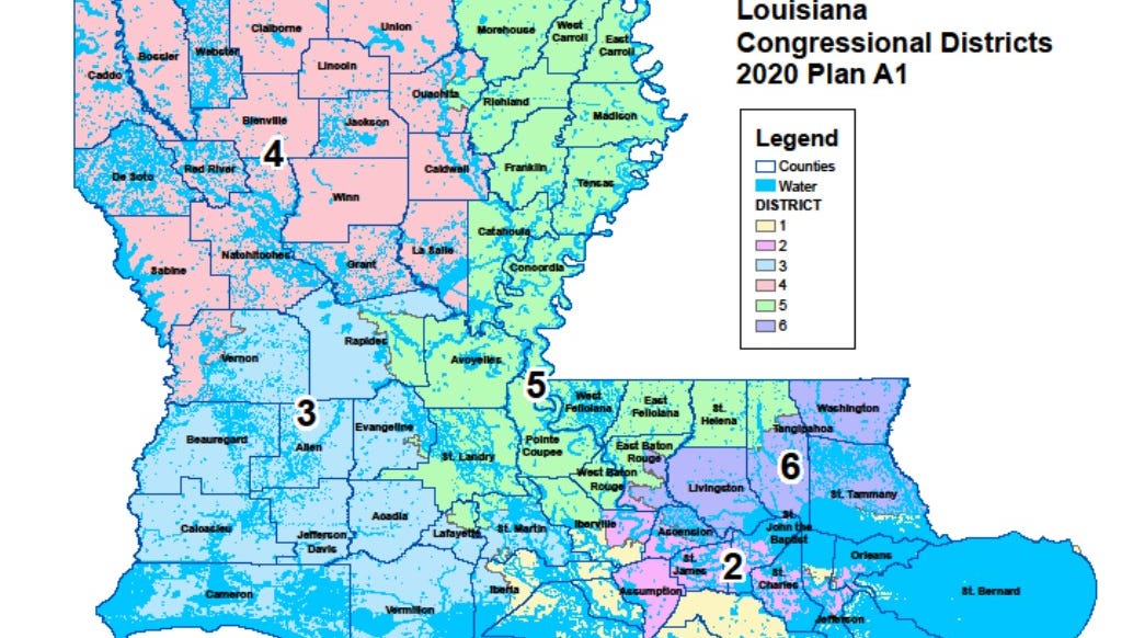 Could Louisiana draw second majority-minority congressional district?