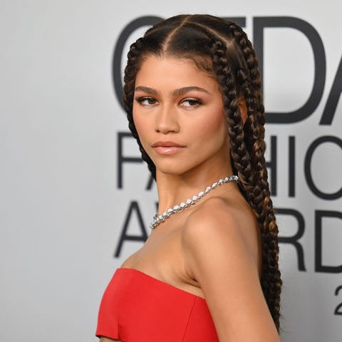 Zendaya attends the 2021 CFDA Fashion Awards at Th