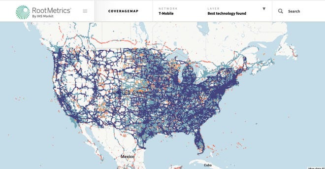 T-Mobile has been able to leverage some large chunks of frequencies it gained access to when it purchased Sprint in 2019, giving it a leg up over AT&T and Verizon on 5G speeds.