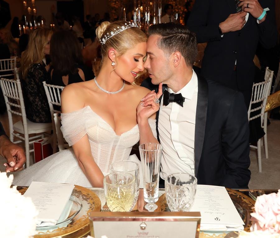 Paris Hilton, Carter Reum wedding: Dress, more from &#39;fairytale&#39; day