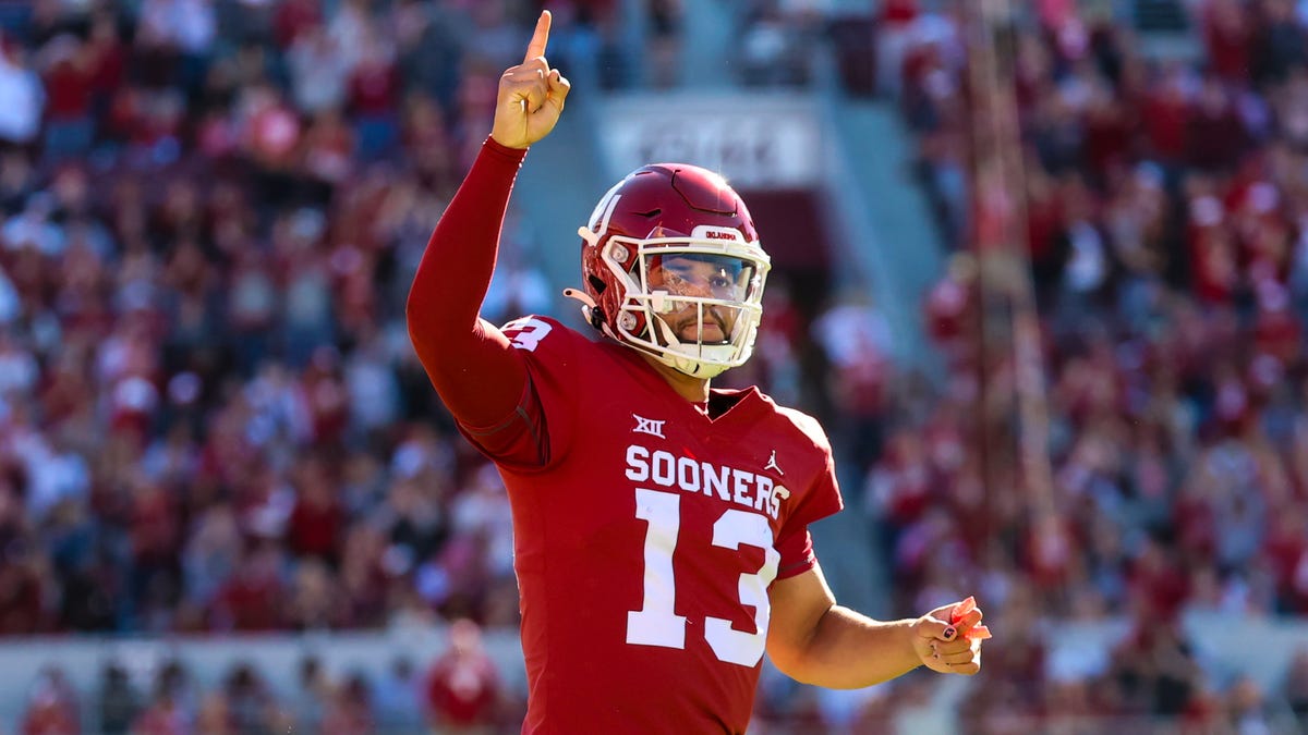 Caleb Williams and Oklahoma have three tough games to finish the regular season, starting this week against Baylor.