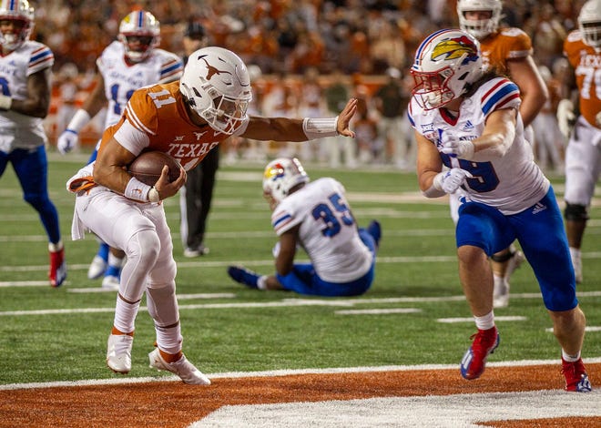 Former Texas quarterback Casey Thompson threw for more than 2,000 yards in 2021, but a thumb injury against Oklahoma altered the back half of his season. He's transferring to Nebraska.