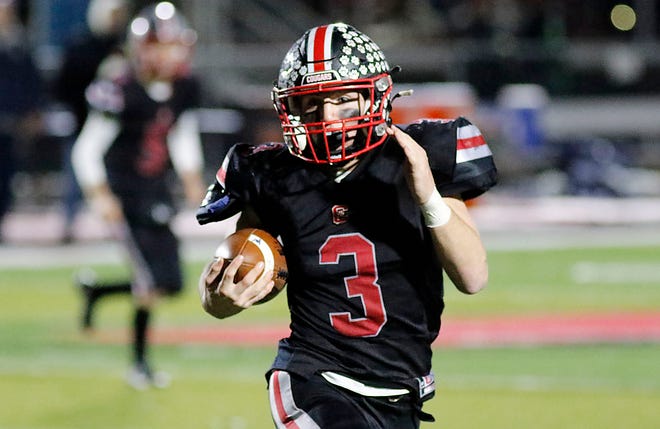 Crestview's Connor Morse was a first team All-Ohio selection for the 2021 football season.