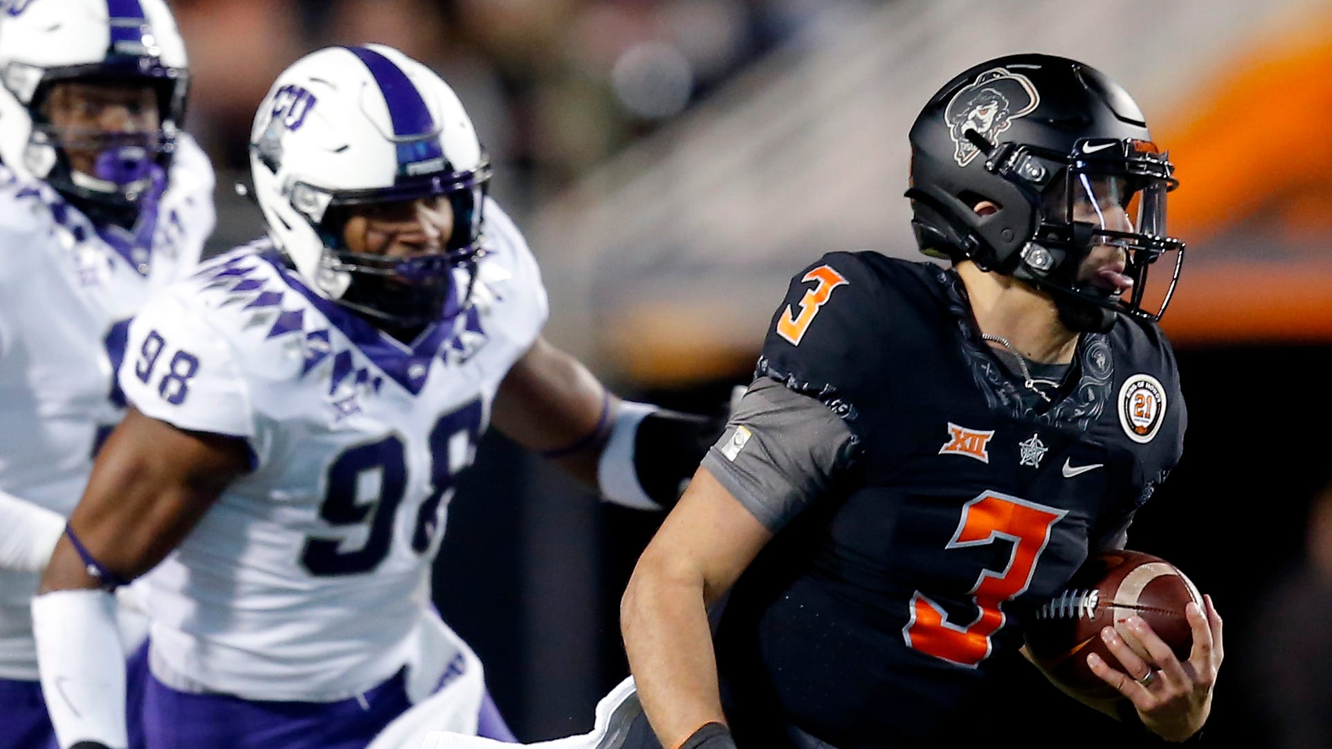 Oklahoma State rising quickly in Big 12 football offensive Oklahoma State rising quickly in Big 12 football offensive