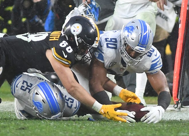 Campbell, Lions tidak puas dengan dasi dengan Steelers