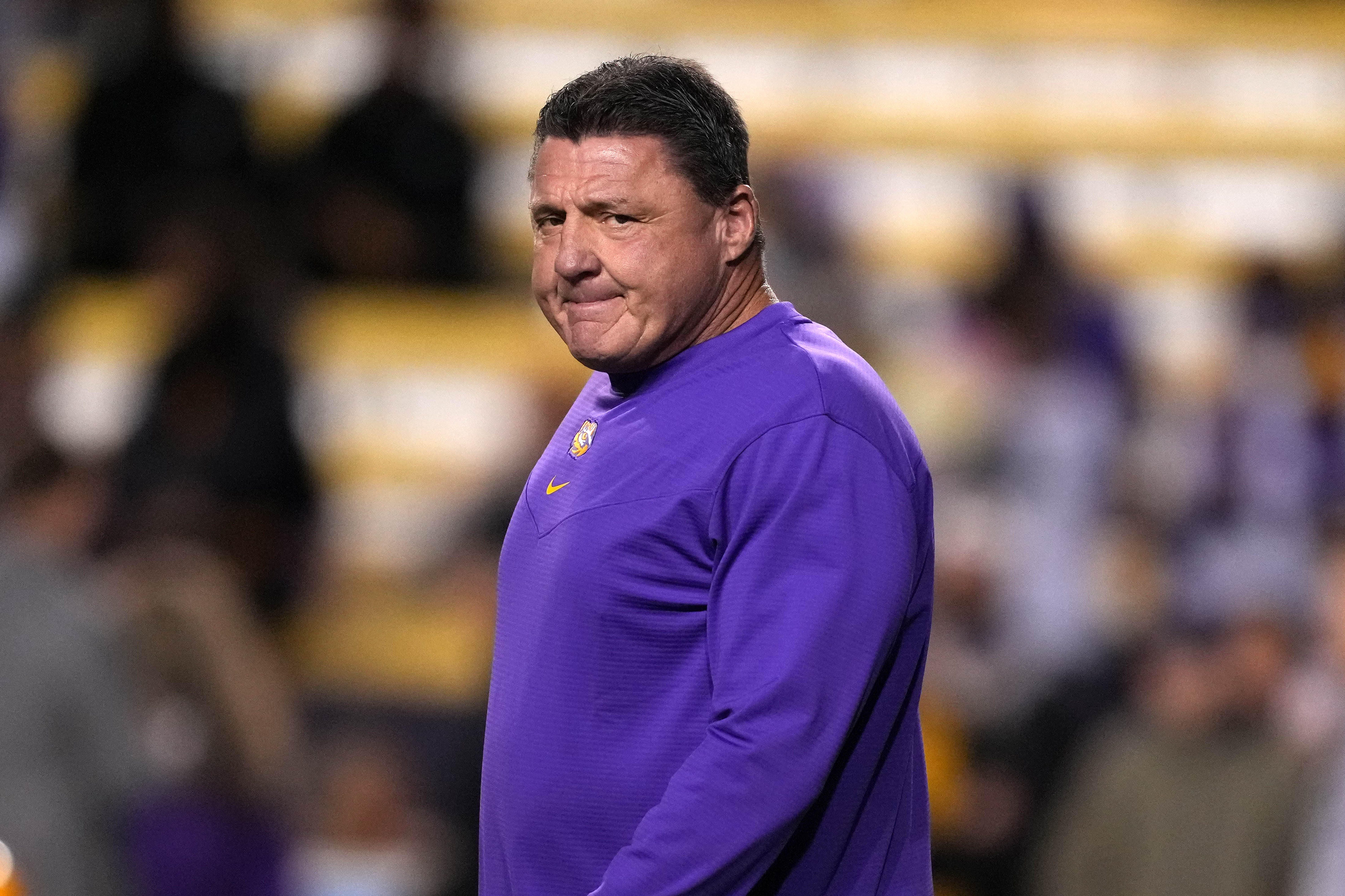 Ed Orgeron never had a bad day as LSU's football coach. Now it's over