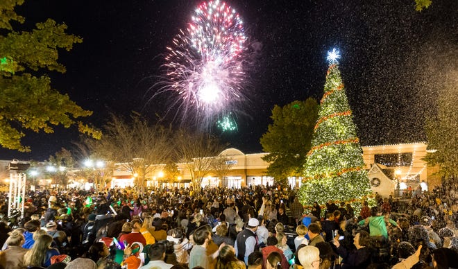 Fireworks, music, snow, and dancing will all be part of the fun at The Shoppes at EastChase when Santa arrives on Nov. 20.