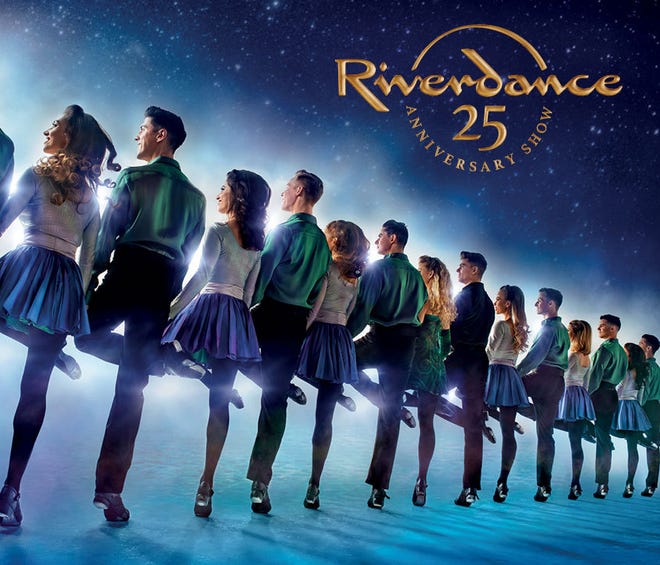 Riverdance will celebrate 25 years with a performance June 5 at the Weidner Center in Green Bay.