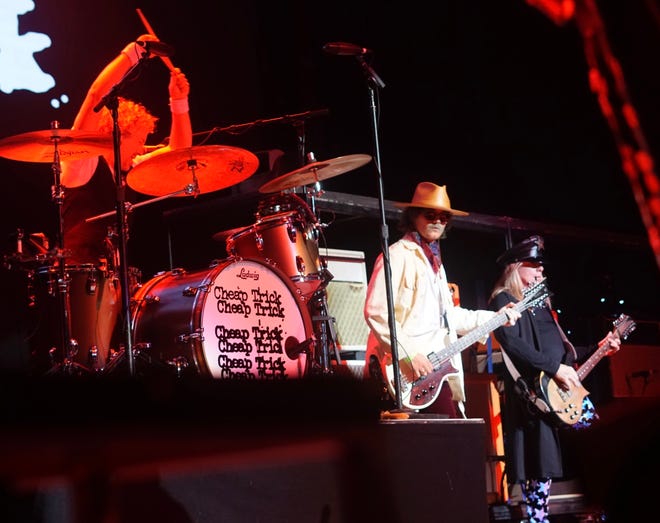 Rock and Roll Hall of Famers Cheap Trick played the Wellmont Theater in Montclair on Nov. 12