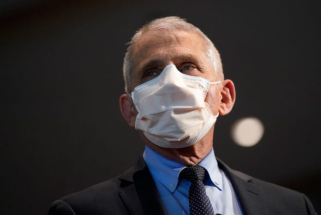 Dr. Anthony Fauci, director of the National Institute of Allergy and Infectious Diseases, said in a CBS interview Sunday that he has no plans to step down. (Patrick Semansky/Pool/Getty Images/TNS)