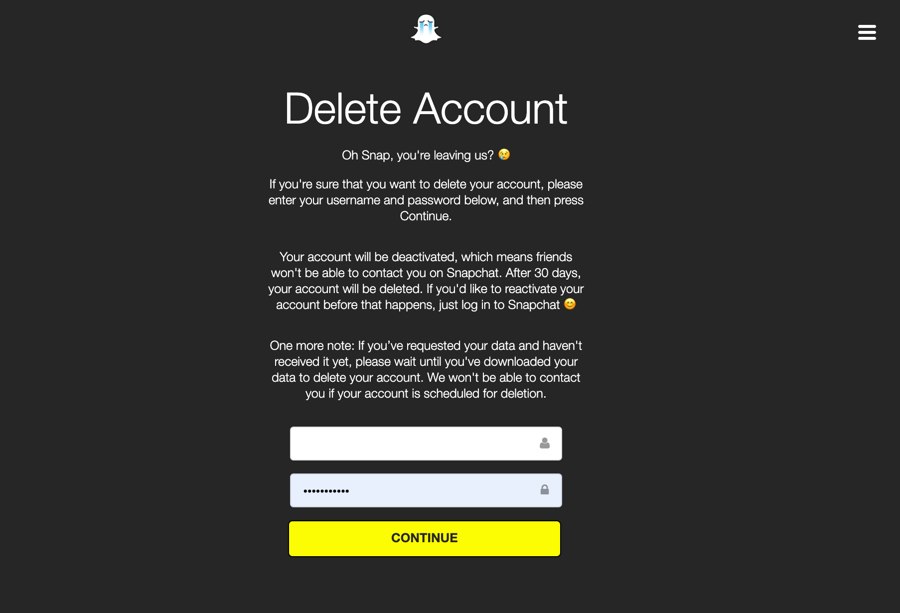 How to delete or deactivate Snapchat: Step by step guide