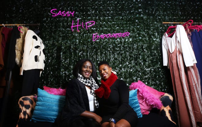 Chauntay Holt (left) and Natasha Mix own S.H.E. Sassy. Hip. Empowered. with Adrienne Wilson. Their boutique will be among the many Uptown Westerville businesses offering perks for Small Business Saturday on Nov. 27.
