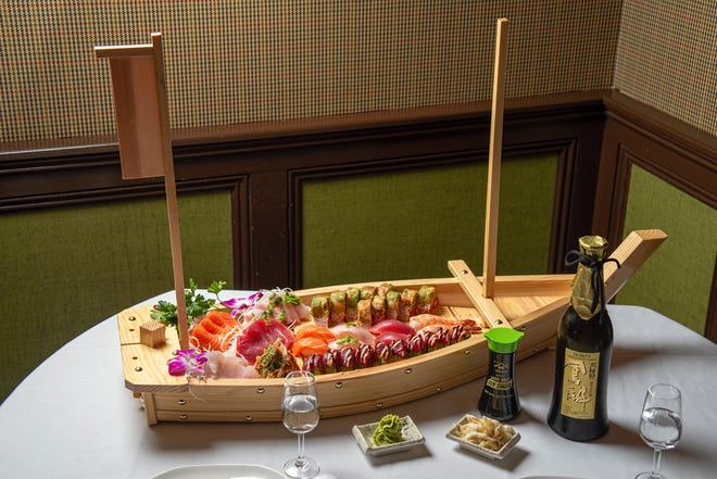 The steaks are great at The Palm Terrace in Edgewater. The sushi may be even better.
